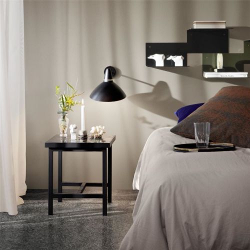 Warm Nordic Lightsome Wandleuchte H: 22 cm – Schwarz Noir
