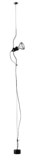 FLOS Halterung D Pendelleuchte mit Dämpfer L: 4 m – Nickel