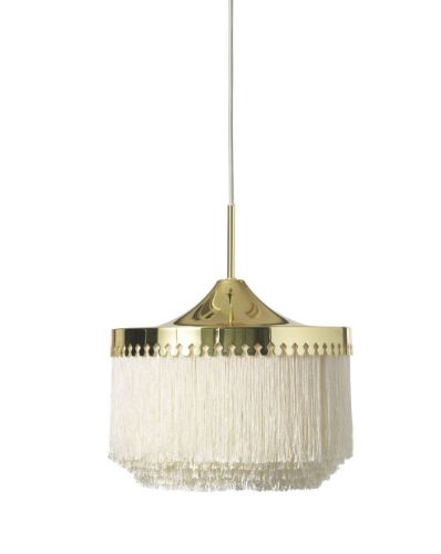 Warm Nordic Fringe Pendel Ø: 30 cm - Cream White