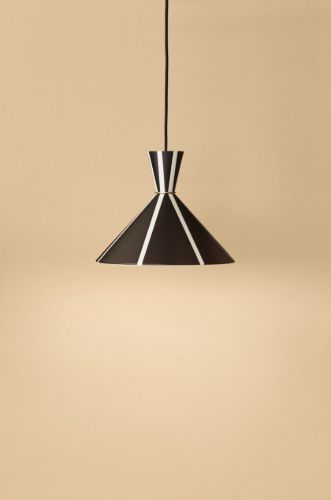Warm Nordic Bloom Pendel Ø: 30 cm - Schwarz Noir/Warmweiß