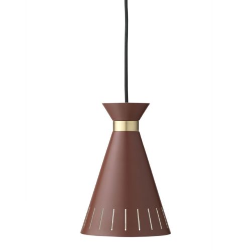 Warm Nordic Cone Pendel Ø: 16 cm - Oxide Red