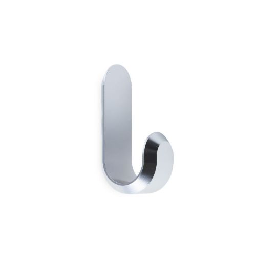 Normann Copenhagen Curve Mini Knager 2 stk H: 5,8 cm - Sølv