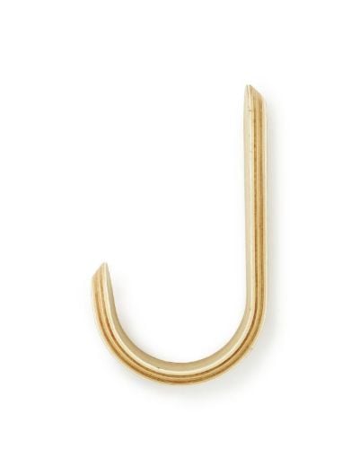 Normann Copenhagen Curve Haken H: 17,7 cm – Esche