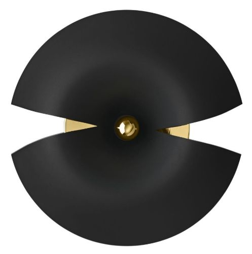 AYTM Cycnus Væglampe Ø: 45 cm - Sort/Guld