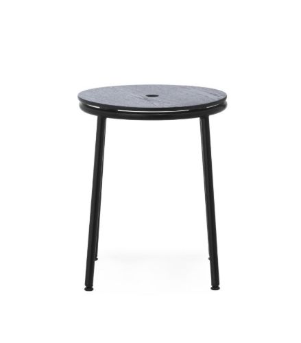 Normann Copenhagen Circa Hocker H: 45 cm – Schwarze Eiche