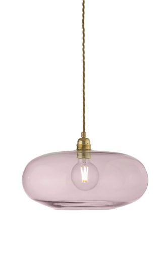 Ebb & Flow Horizon Pendant Lamp L Ø: 36 cm - Bright Coral/Gold
