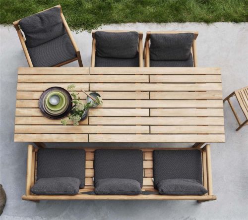 Cane-line Outdoor Grace Esstisch 240x90 cm - Teak