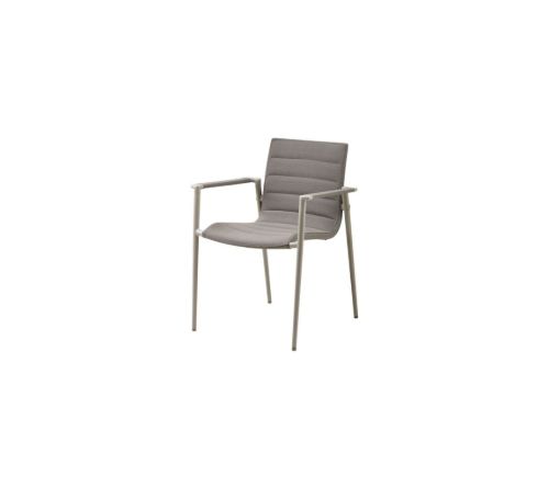 Cane-line Outdoor Core Stol m. Armlæn Airtouch - Taupe
