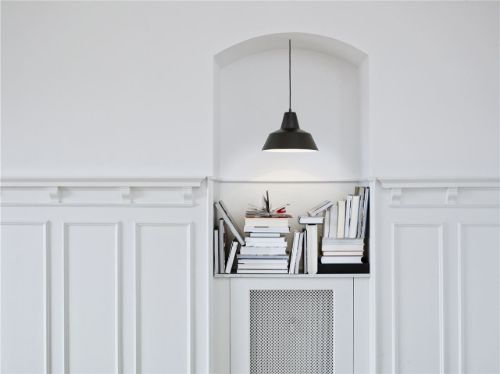 Made By Hand Werkstattlampe W5 Ø: 82 cm - Weinrot