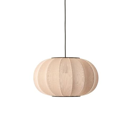 Made By Hand Knit-Wit Oval Pendant Ø: 45 cm - Sand Stone