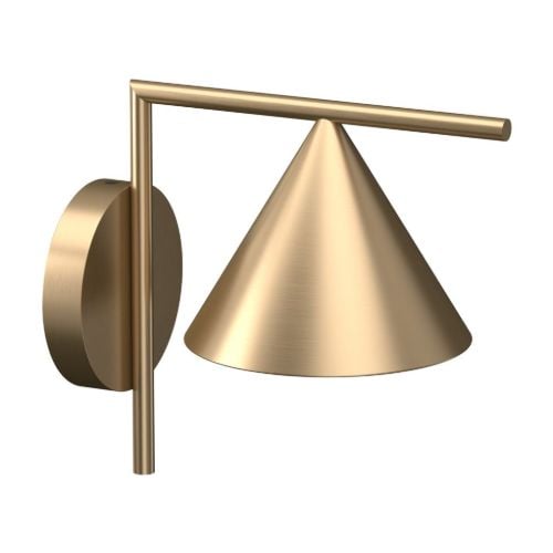 FLOS Captain Flint Wall Outdoor Væglampe Ø: 20,8 cm - Messing