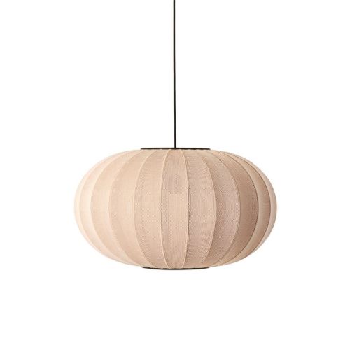 Made By Hand Knit-Wit Oval Pendant Ø: 57 cm - Sand Stone