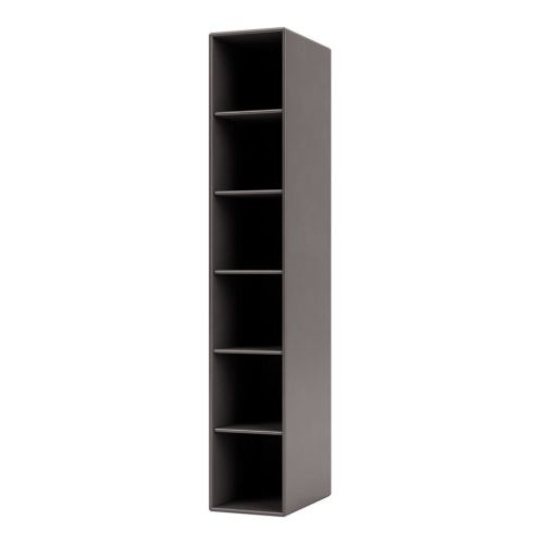 Montana Sidehængt Reol m. 5 Hylder Højre H: 138 cm - 35 Coffee