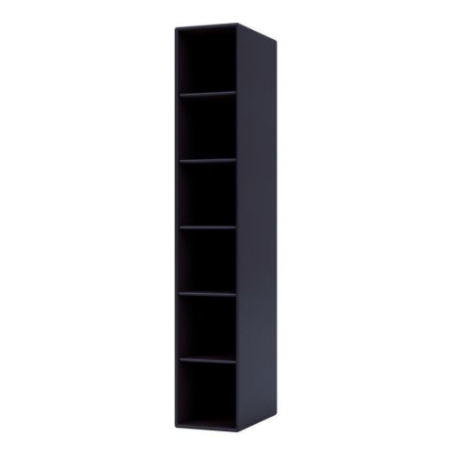 Montana Sidehængt Reol m. 5 Hylder Højre H: 138 cm - 147 Shadow