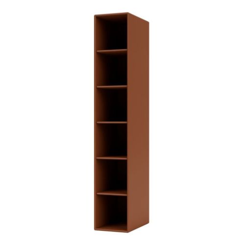 Montana Sidehængt Reol m. 5 Hylder Højre H: 138 cm - 146 Hazelnut