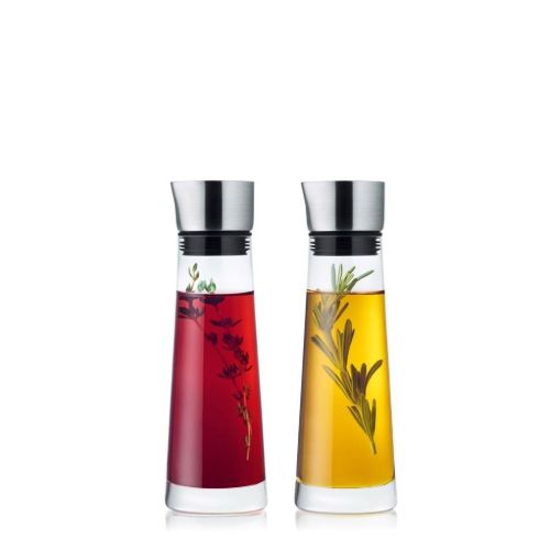 Blomus Alinjo Oil and Vinegar Set H: 17 cm - Stål/Glas