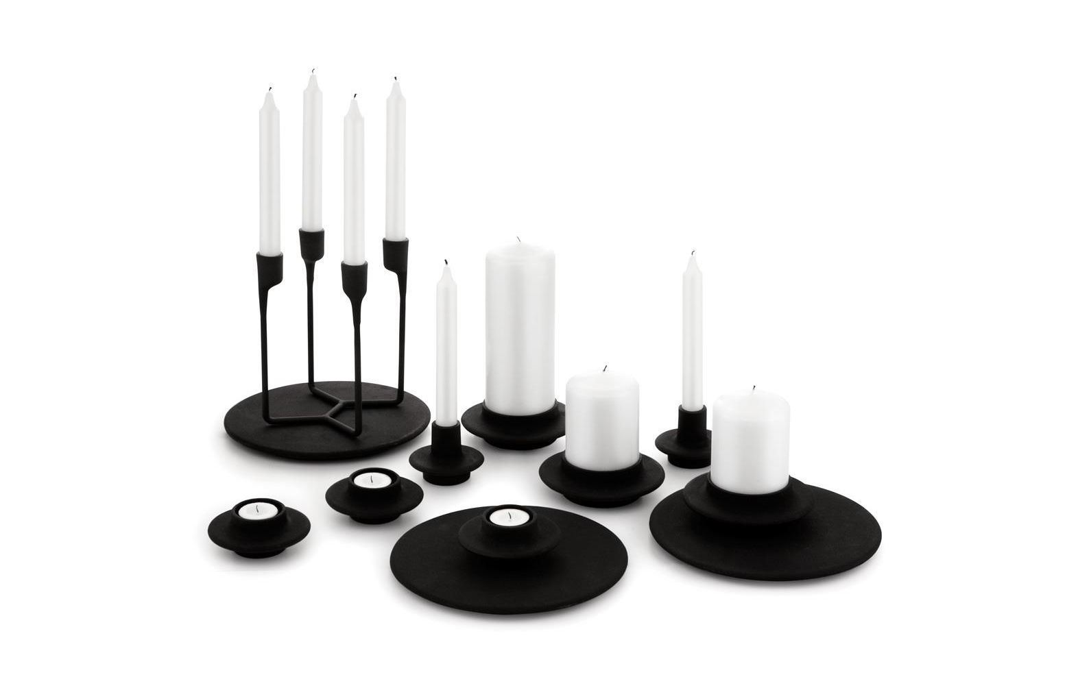 Normann Copenhagen Heima 4-armiger Kerzenhalter – Schwarz