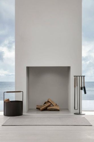 Blomus Ashi Kaminbesteck-Set 5-teilig Ø: 22 cm - Braun
