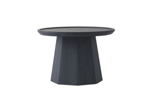 Normann Copenhagen Pine Bord Stor H: 44,6 x Ø: 65 cm - Mørkeblå