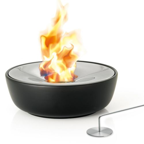 Blomus Fuoco Tabletop Gel Firepit Ø: 32,5 cm - Black