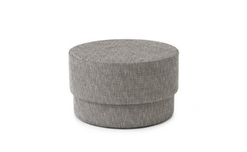 Normann Copenhagen Silo Puf Mellem Ø: 70 cm - Sort/ Albagia 201
