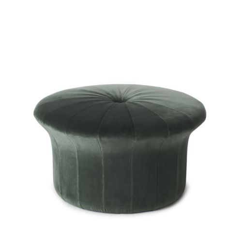 Warm Nordic Grace Pouf Ø: 77 cm - Forest Green
