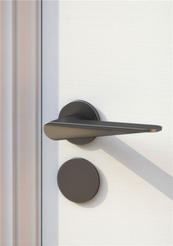 FROST Architectural Hardware Element 3004 Rosettenjalousie – Gebürstetes Schwarz
