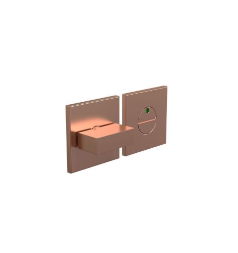 FROST Architectural Hardware Kube 2001 Center Toilet Indikator - Børstet Kobber