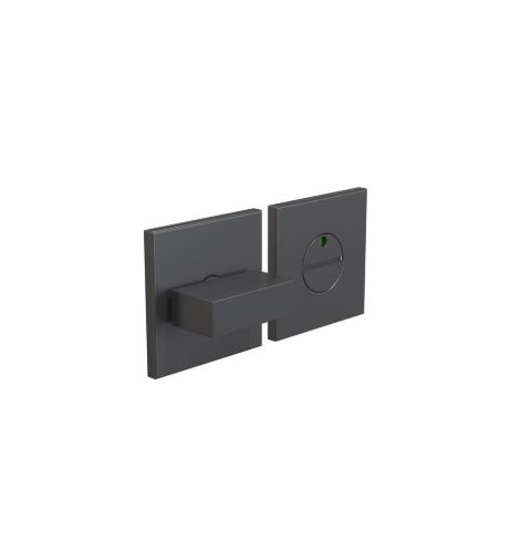 FROST Architectural Hardware Kube 2001 Center Toilet Indikator - Børstet Sort