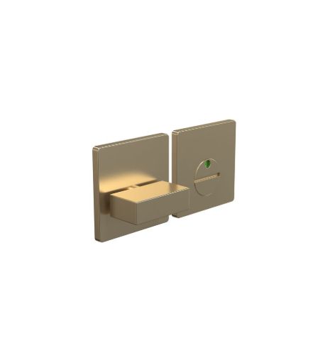 FROST Architectural Hardware Kube 2001 Modul Toilet Indikator - Børstet Guld