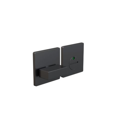 FROST Architectural Hardware Kube 2001 Modul Toilet Indikator - Børstet Sort