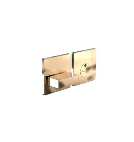 FROST Architectural Hardware Kube 2001 Modul Toilet Indikator - Poleret Guld