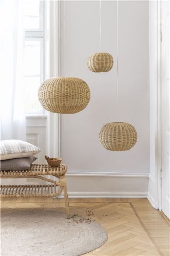 Sika-Design Tangelo Lampenschirm Medium 49x34 cm - Natur