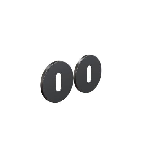 FROST Architectural Hardware Element 3002 Nøglehuls Rosette - Børstet Sort