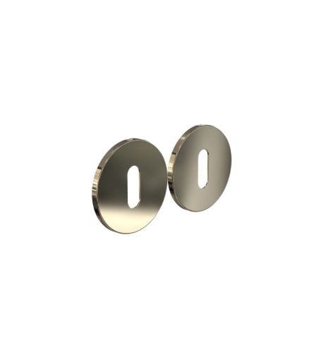 FROST Architectural Hardware Element 3002 Nøglehuls Rosette - Poleret Guld