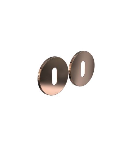 FROST Architectural Hardware Element 3002 Nøglehuls Rosette - Poleret Kobber