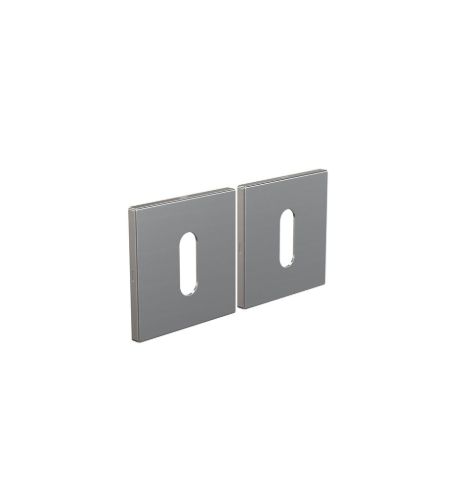 FROST Architectural Hardware Kube 3002 Nøglehuls Rosette - Børstet Stål
