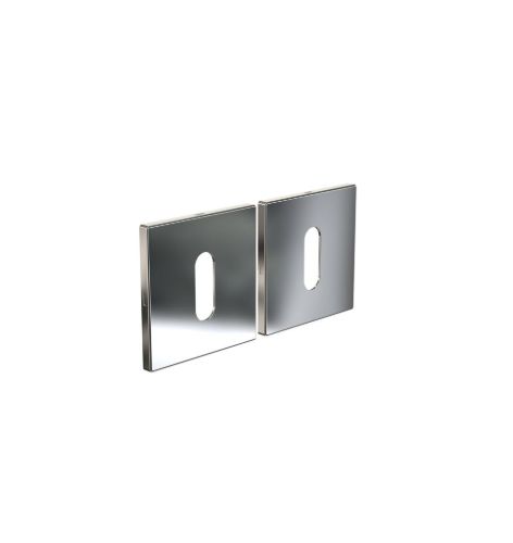 FROST Architectural Hardware Kube 3002 Nøglehuls Rosette - Poleret Stål
