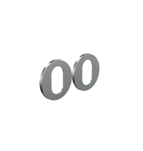 FROST Architectural Hardware Element 3005 Assa Nøglehuls Rosette - Børstet Stål