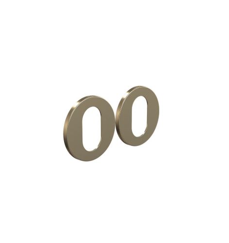 FROST Architectural Hardware Element 3005 Assa Nøglehuls Rosette - Børstet Guld