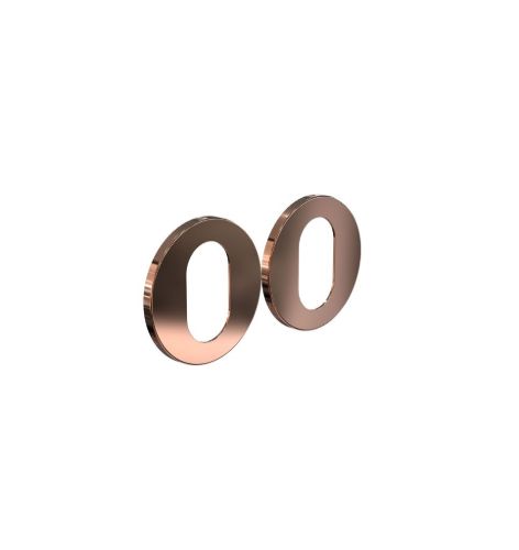 FROST Architectural Hardware Element 3005 Assa Nøglehuls Rosette - Poleret Kobber