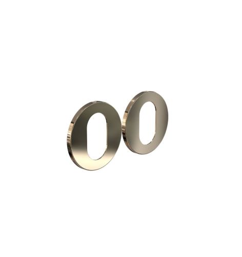 FROST Architectural Hardware Element 3005 Assa Nøglehuls Rosette - Poleret Guld