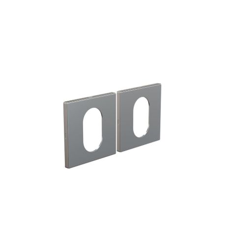 FROST Architectural Hardware Kube 3005 Assa Nøglehuls Rosette - Børstet Stål