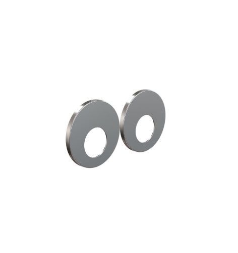 FROST Architectural Hardware Element 3006 Kaba Dørgrebs Rosette - Børstet Stål