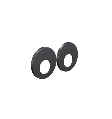 FROST Architectural Hardware Element 3006 Kaba Dørgrebs Rosette - Børstet Sort