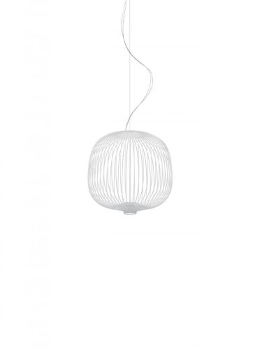Foscarini Spokes 2 Piccola MyLight Pendant Ø: 34 cm - Bianco
