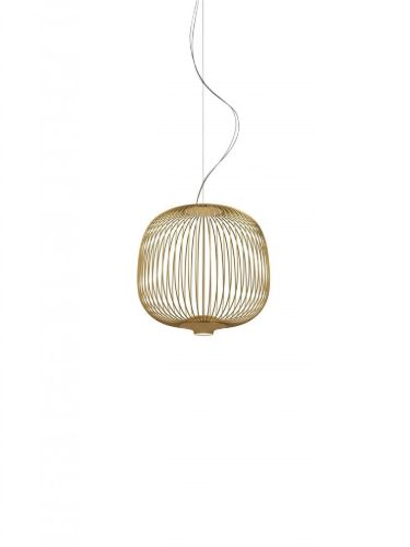 Foscarini Spokes 2 Piccola MyLight Pendant Ø: 34 cm - Oro