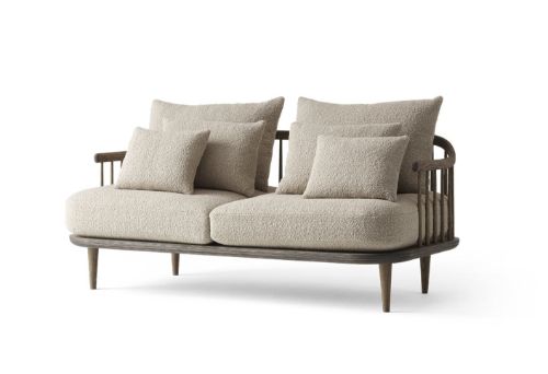 &Tradition Fly SC2 Sofa L: 162 cm - Smoked Oiled Oak/Karakorum 003