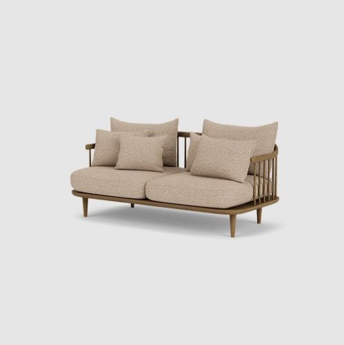 &Tradition Fly SC2 Sofa L: 162 cm – Geräucherte geölte Eiche/Karakorum 003