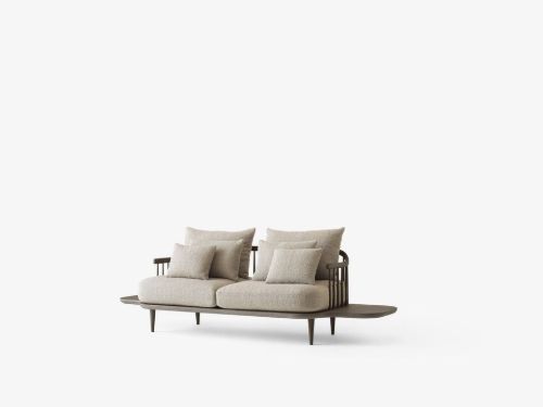 &Tradition Fly SC3 Sofa w. Side Tables L: 240 cm - Smoked Oiled Oak/Karakorum 003